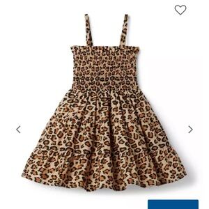 Janie and Jack NWT Leopard Smocked Sundress